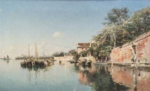 Venice Waterway by Federico del Campo