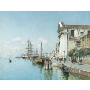 The Churches Of Ss Maria Della Visitazione And Ss Maria Del Rosario, Venice by Federico del Campo