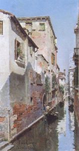 Venetian Backwaters by Federico del Campo