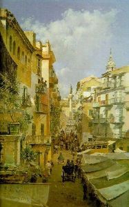 Calle De Palermo, Sicilia by Federico del Campo