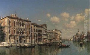 Palazzo Cavalli-franchetti And The Palazzo Barbaro by Federico del Campo