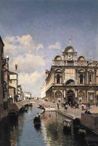 View Of A Venetian Canal - view 1