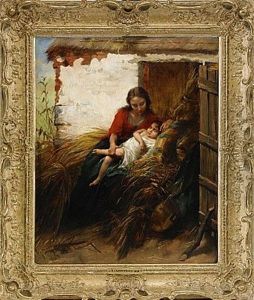 Vilande Mor Och Barn by Henry Campotosto