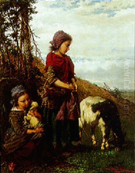 Gardeuses De Chevres Et De Moutons - view 1