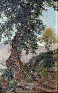 Studio Di Paesaggio by Alceste Campriani