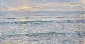 Tramonto Sul Mare A Viareggio