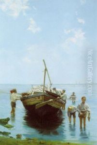 Il Rientro Della Pesca by Alceste Campriani
