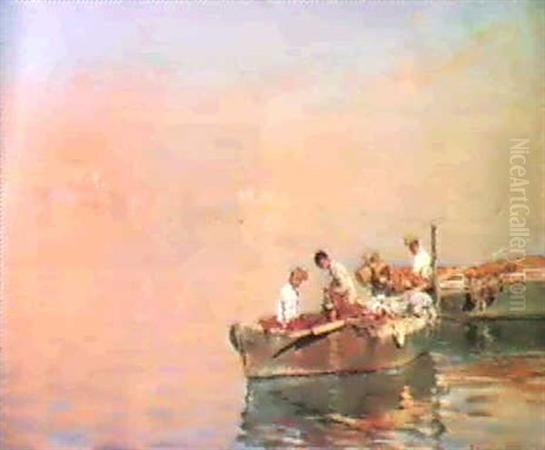 Fishermen In The Bay Of Naples - view 1