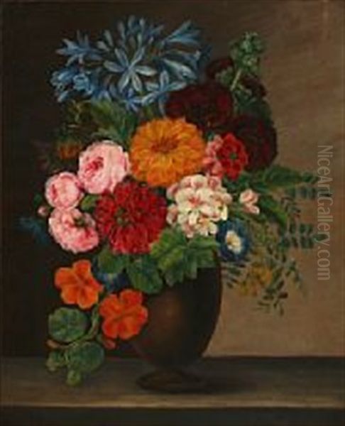 Still Life With Flowers In A Vase - view 1