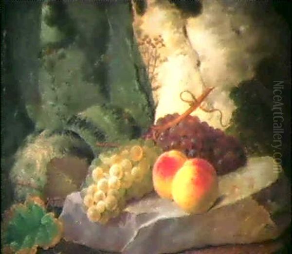 Still Life With Grapes, Melons And Peaches - view 1