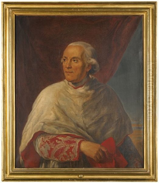 Portrait Of Cardinal Benedetto Naro (1744-1832), Half-length - view 1