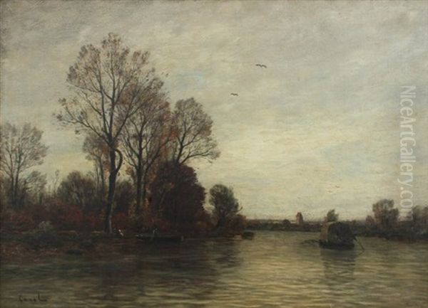 Barbizon Canal Scene - view 1