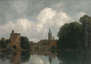 Ansicht Von Brugge by Gilbert Von Canal
