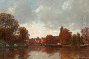 Abend Am Fluss Abend Am Fluss