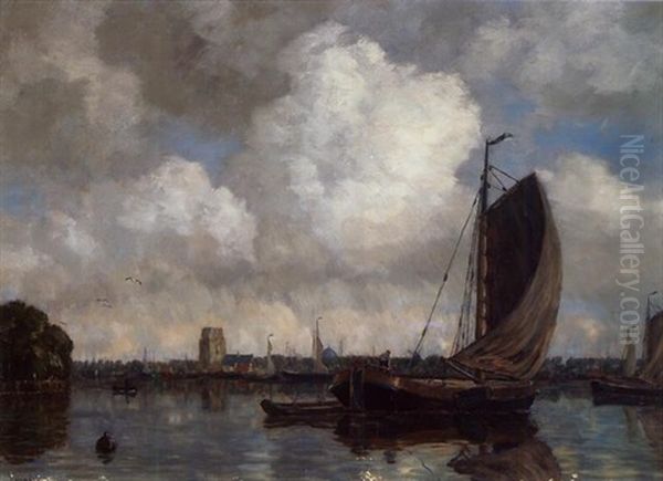 Segelschiffe Im Hafen - view 1