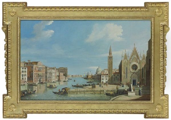 The Grand Canal From Santa Maria Della Carita', Looking Towards The Bacino Di San Marco
The Grand Canal From Santa Maria Della Carita', Looking Towards The Bacino Di San Marco - view 1
