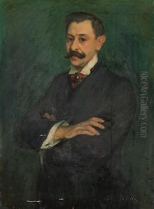 Retrato De Antoni Canals, Hermano Del Artista Retrato De Antoni Canals, Hermano Del Artista