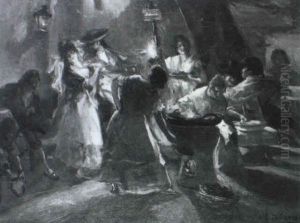 Baile En Una Venta by Alfonso Canaveral Y Perez