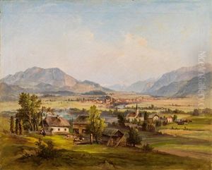 View Of Villach And The Drautal