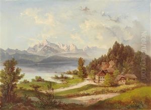 Worthersee - View Of The Mittagskogel