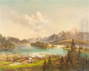 Faakersee Mit Mittagskogel