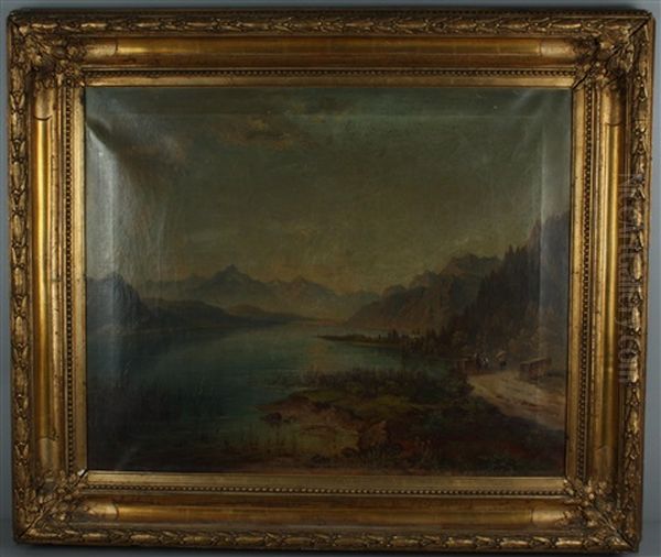 Seelandschaft (millstatt?) - view 1
