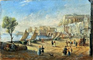 Santa Lucia, Napoli by Salvatore Candido