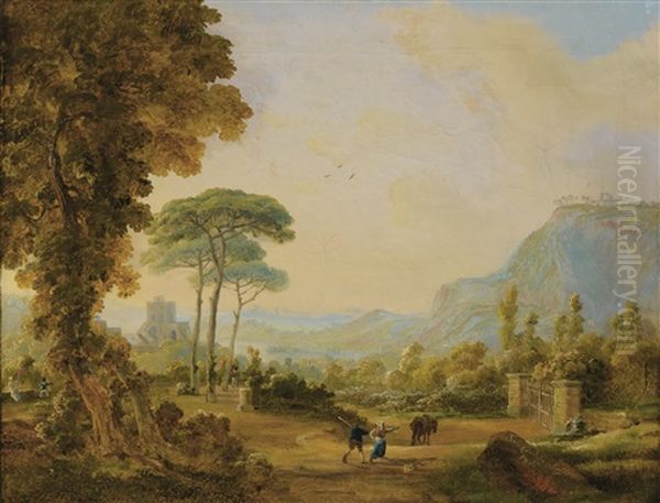 View Of The Suburbs Of Pausilippo - view 1