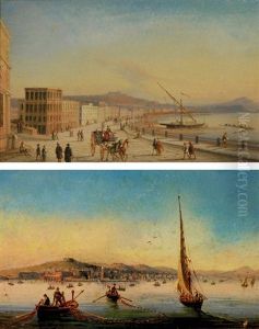 Vedute Del Golfo Di Napoli by Salvatore Candido