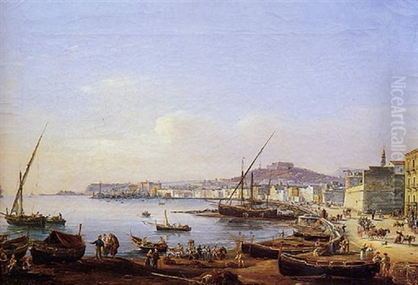 Veduta Di Napoli Dal Carmine - view 1