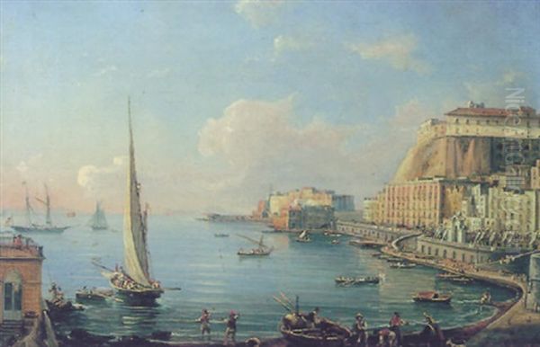 A View Of The Castell Dell'ovo, Naples - view 1