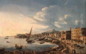 The Bay Of Naples by Salvatore Candido