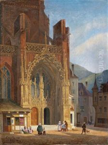 Chartres Cathedral by Giuseppe Canella