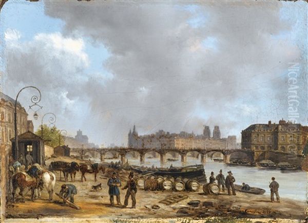 Le Pont Des Arts, Paris - view 1
