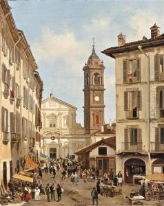 Mercato Di Piazza S. Stefano by Giuseppe Canella