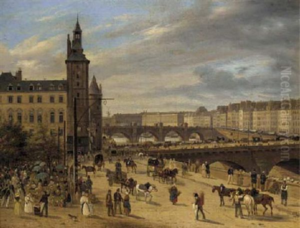 Le Palais Du Justice, Ile De La Cite, Paris - view 1