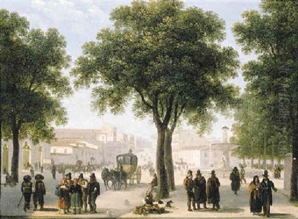 A View Of Calle Atocha, Madrid - view 1