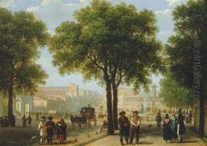 Vista Delle Calle De Alcala, Madrid