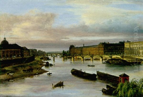 The Passerelle Des Arts, Paris - view 1