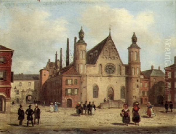 A Village Square - view 1