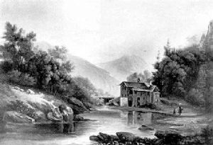 Paesaggio Fluviale by Giuseppe Canella