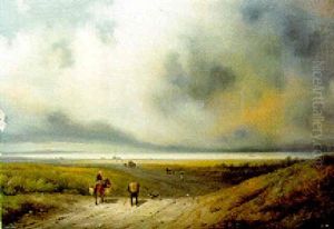 Fishermen Returning Home by Giuseppe Canella