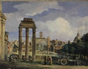 Veduta Del Campidoglio Dal Foro