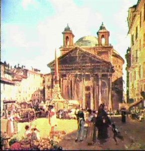 Piazza Della Rotonda by Giuseppe Canella
