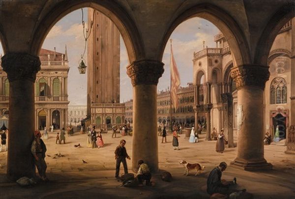 Piazza San Marco And The Campanile - view 1