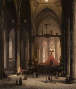 Interno Del Duomo Di Milano