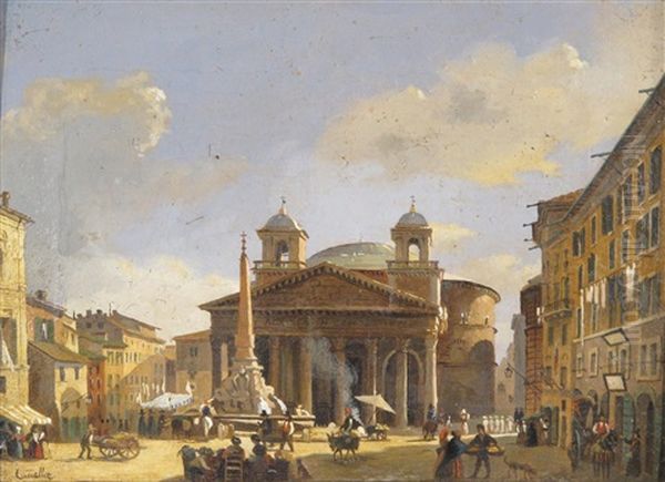 The Coliseum, Rome (+ The Pantheon, Rome; Pair) - view 1