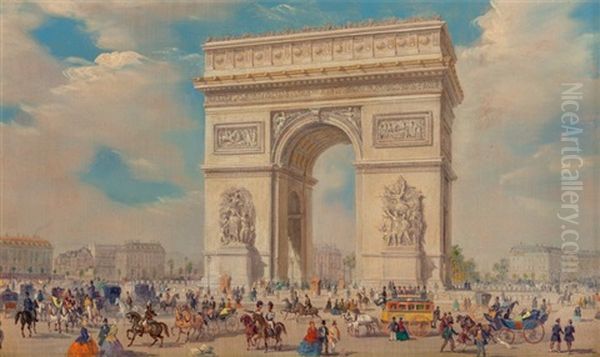 Vue De L'arc De Triomphe - view 1
