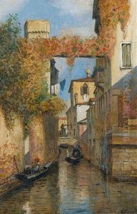 Kanalpartie In Venedig