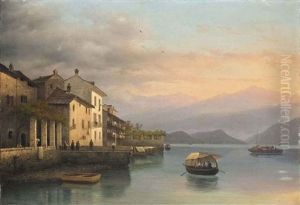 Sul Lago All'imbrunire